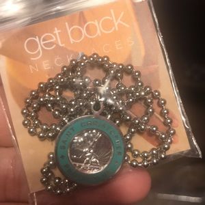Get Back- St. Christopher Surfer Necklace
